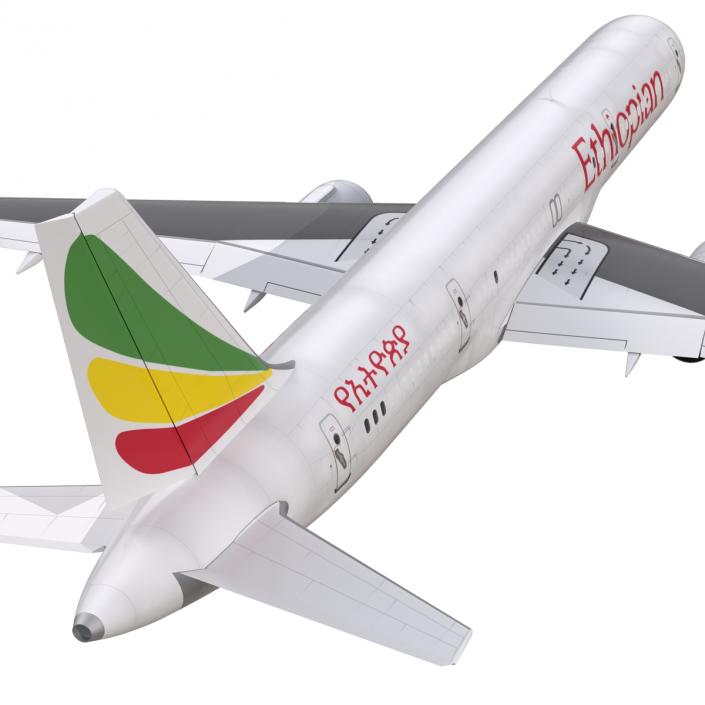 Boeing 757-200F Ethiopian Airlines 3D model