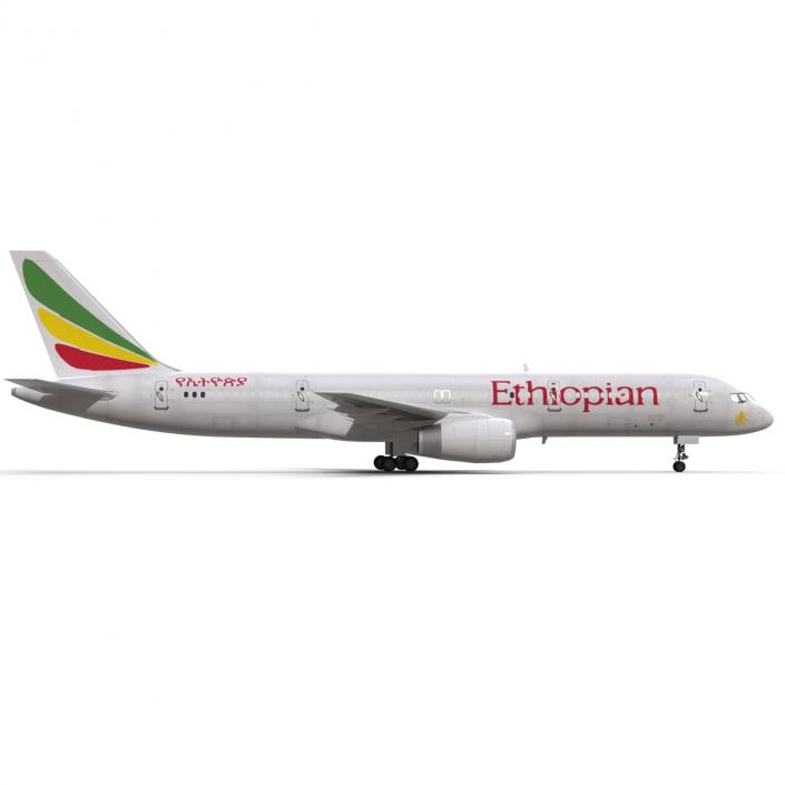 Boeing 757-200F Ethiopian Airlines 3D model