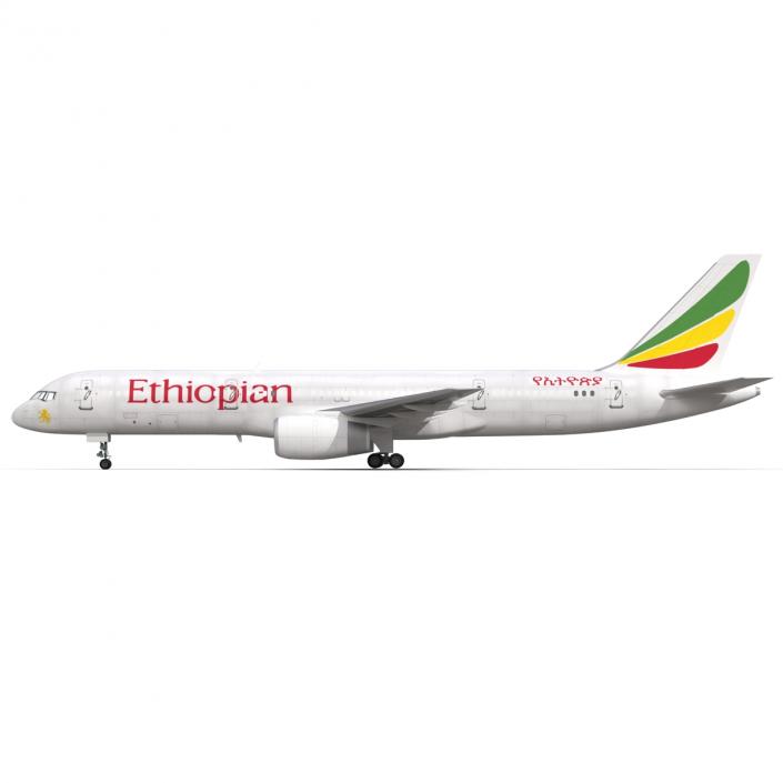 Boeing 757-200F Ethiopian Airlines 3D model