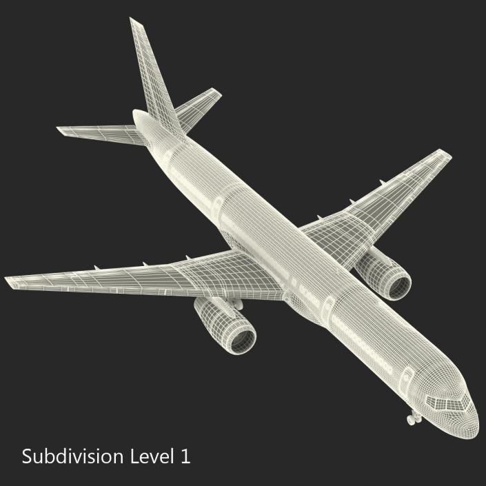 Boeing 757-200F Ethiopian Airlines 3D model