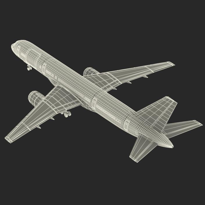 Boeing 757-200F Ethiopian Airlines 3D model