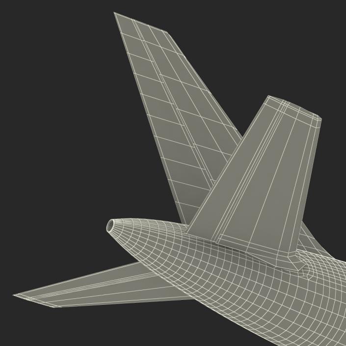 Boeing 757-200F Ethiopian Airlines 3D model