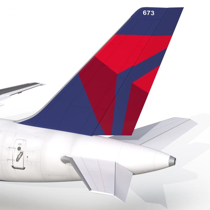 3D Boeing 757-200F Delta Air Lines