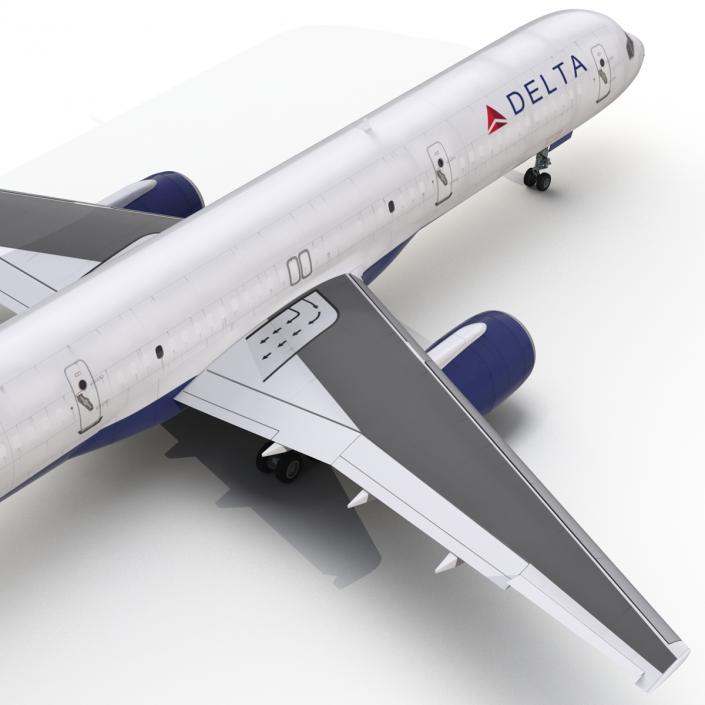 3D Boeing 757-200F Delta Air Lines