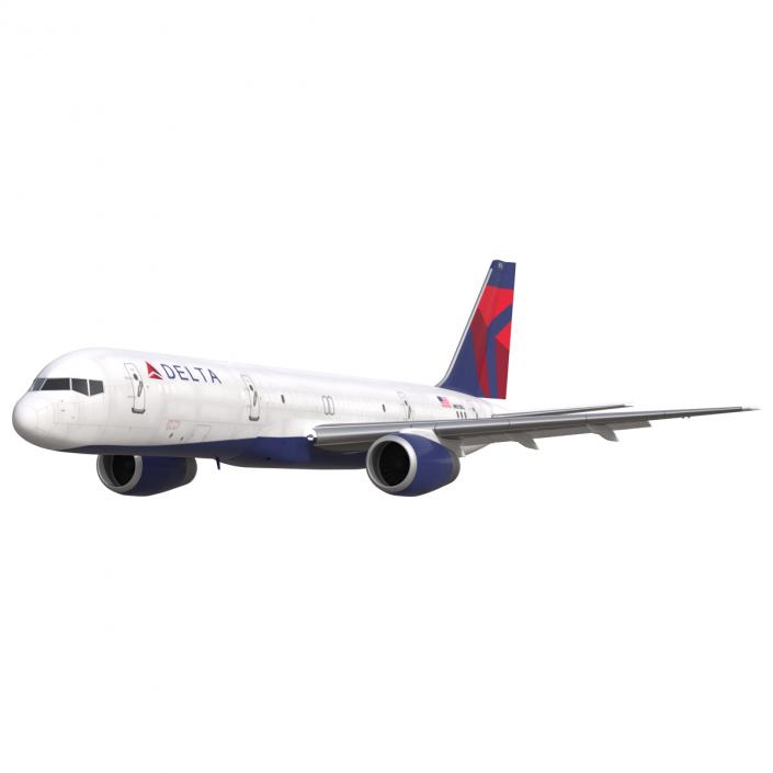 3D Boeing 757-200F Delta Air Lines