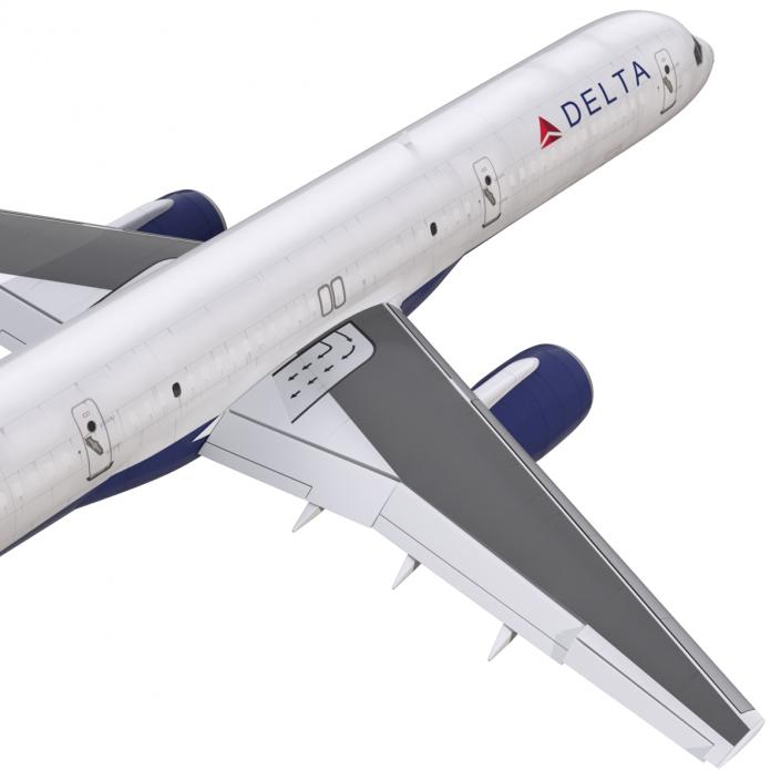 3D Boeing 757-200F Delta Air Lines