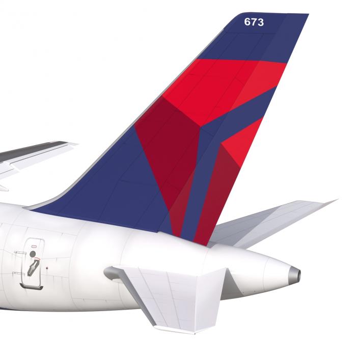 3D Boeing 757-200F Delta Air Lines