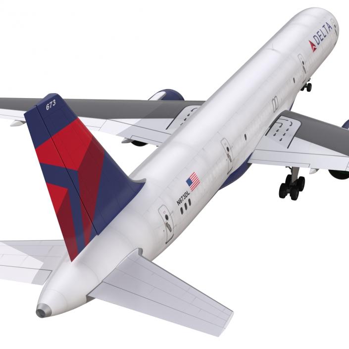 3D Boeing 757-200F Delta Air Lines