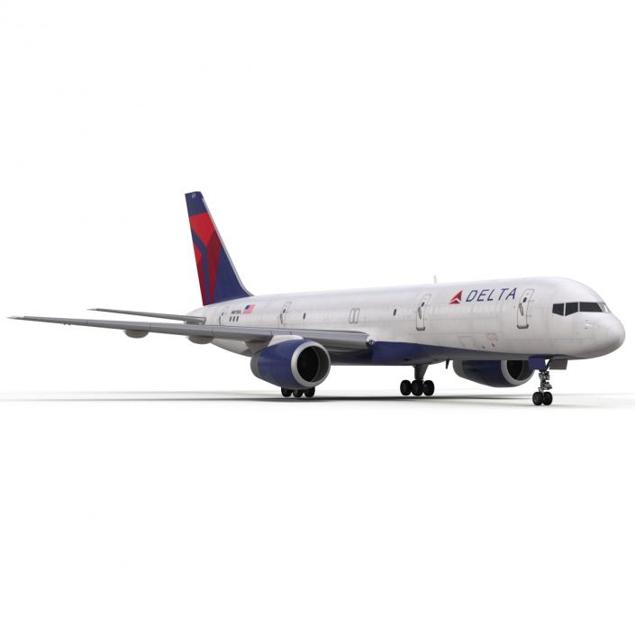 3D Boeing 757-200F Delta Air Lines