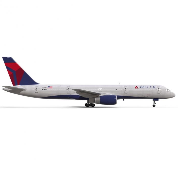 3D Boeing 757-200F Delta Air Lines