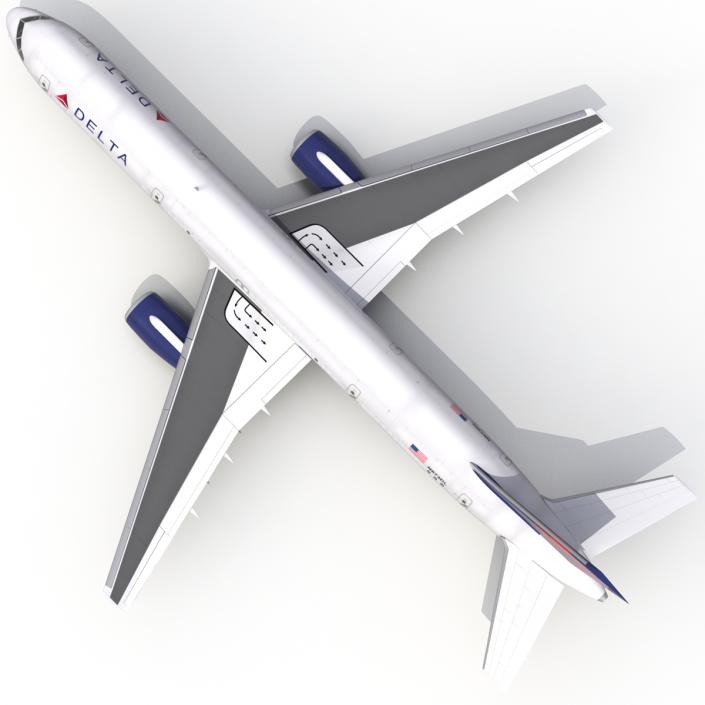 3D Boeing 757-200F Delta Air Lines