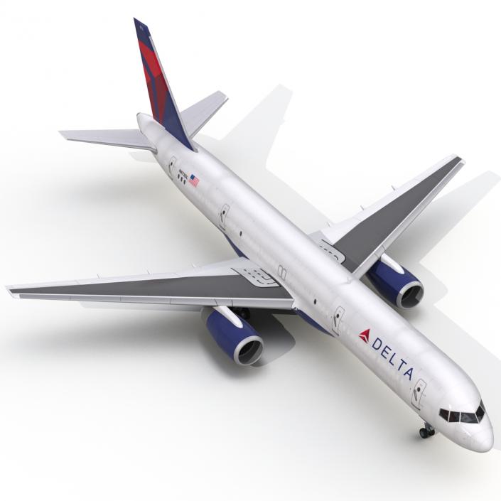 3D Boeing 757-200F Delta Air Lines