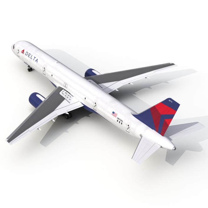 3D Boeing 757-200F Delta Air Lines