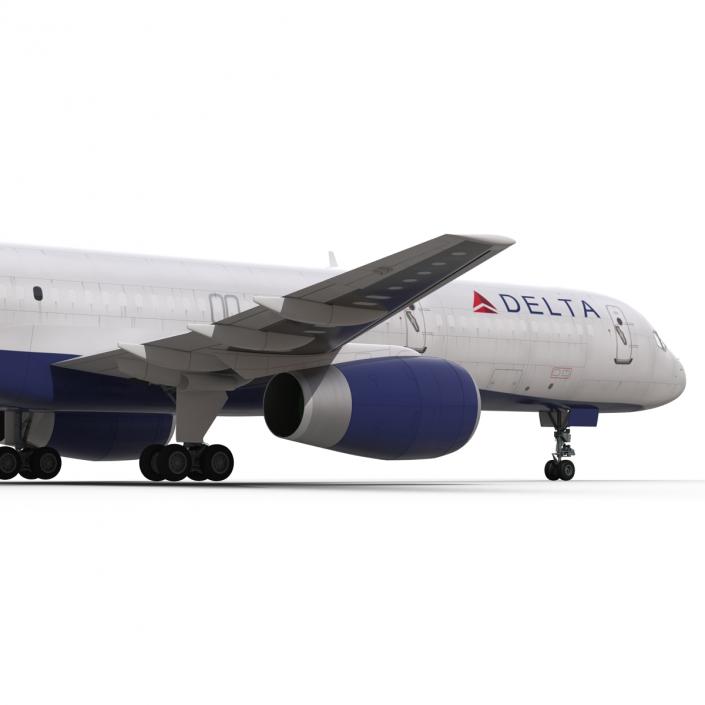 3D Boeing 757-200F Delta Air Lines