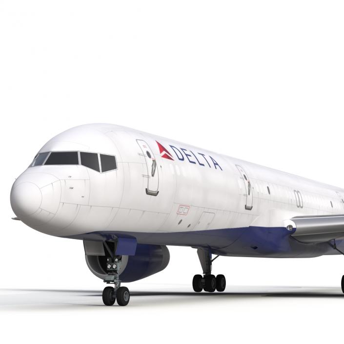 3D Boeing 757-200F Delta Air Lines