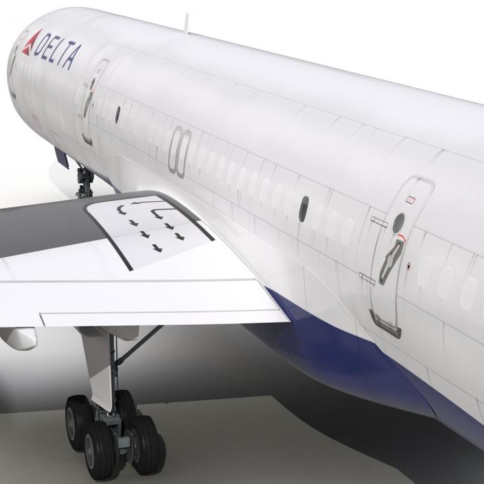 3D Boeing 757-200F Delta Air Lines