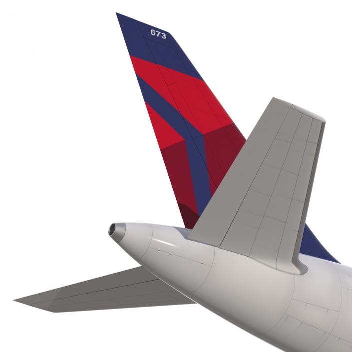 3D Boeing 757-200F Delta Air Lines