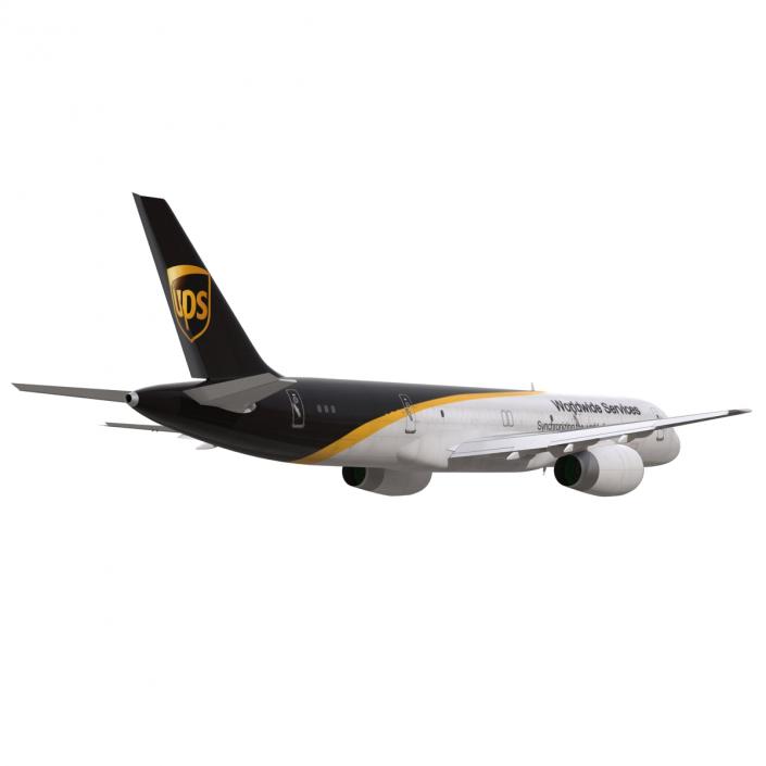 3D Boeing 757-200F UPS Airlines model