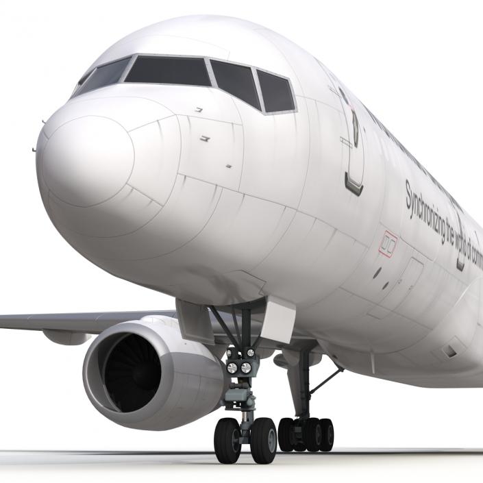 3D Boeing 757-200F UPS Airlines model