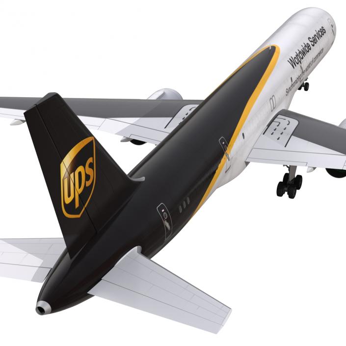 3D Boeing 757-200F UPS Airlines model