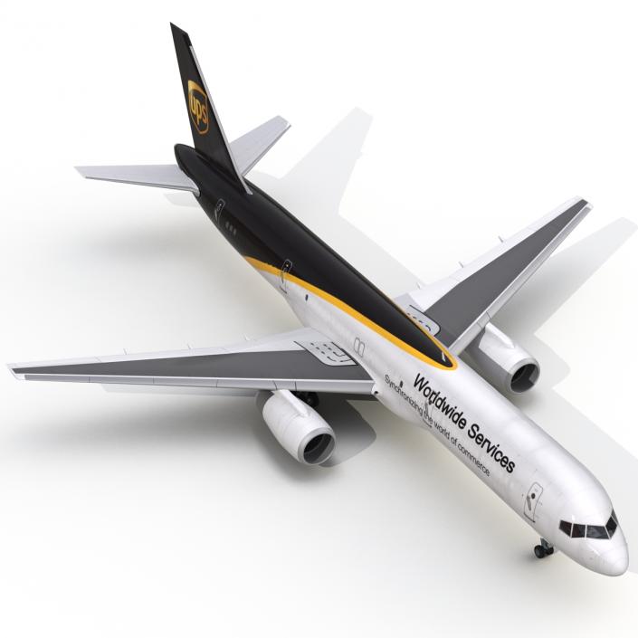 3D Boeing 757-200F UPS Airlines model