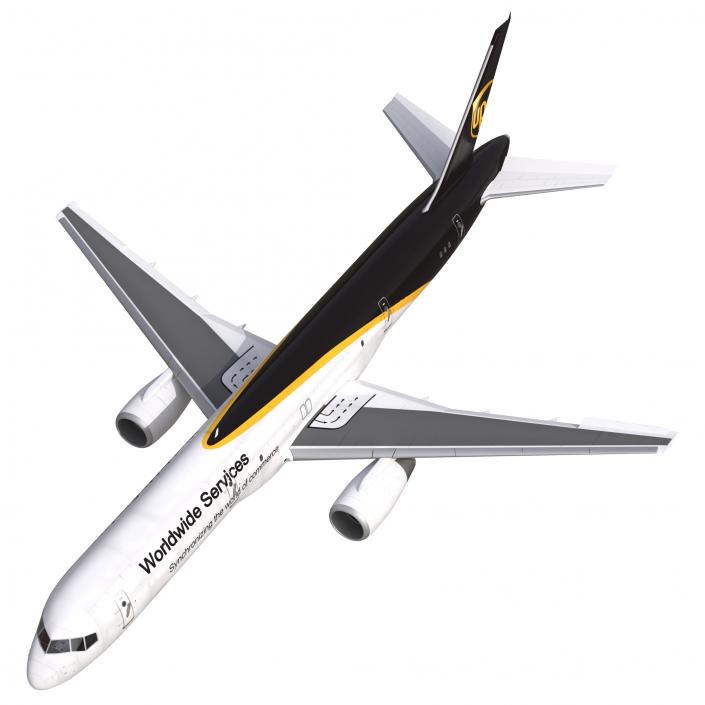 3D model Boeing 757-200F UPS Airlines Rigged