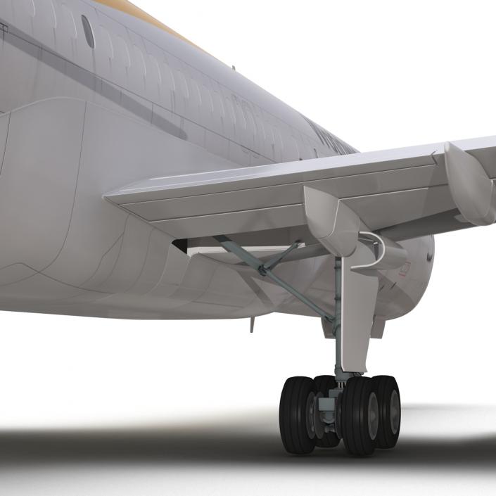 3D model Boeing 757-200F UPS Airlines Rigged