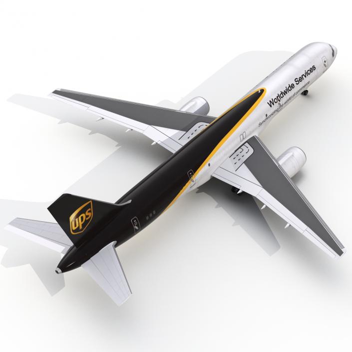 3D model Boeing 757-200F UPS Airlines Rigged