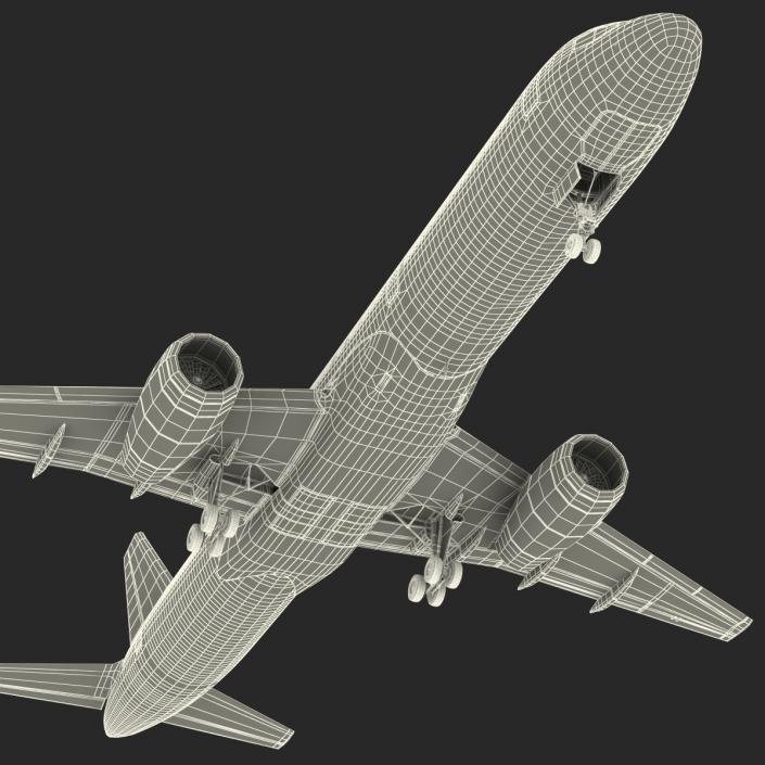 3D model Boeing 757-200F UPS Airlines Rigged