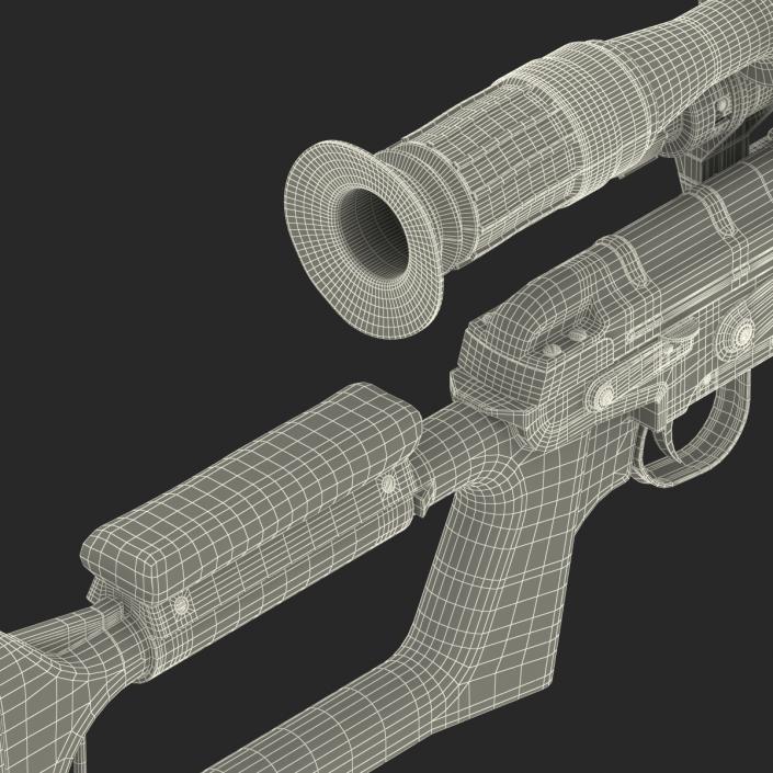 3D model Dragunov Sniper Rifle SVD