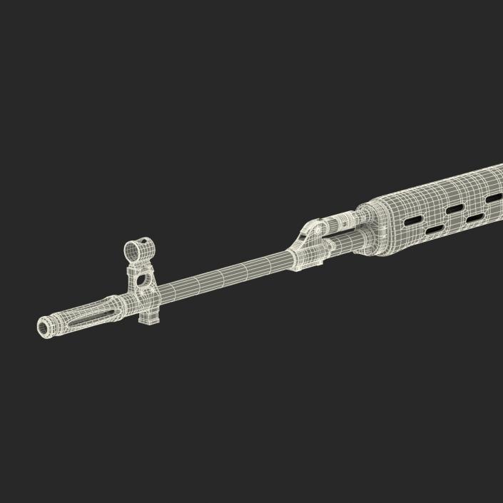 Dragunov Sniper Rifle SVD 2 3D