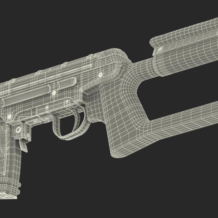 Dragunov Sniper Rifle SVD 2 3D