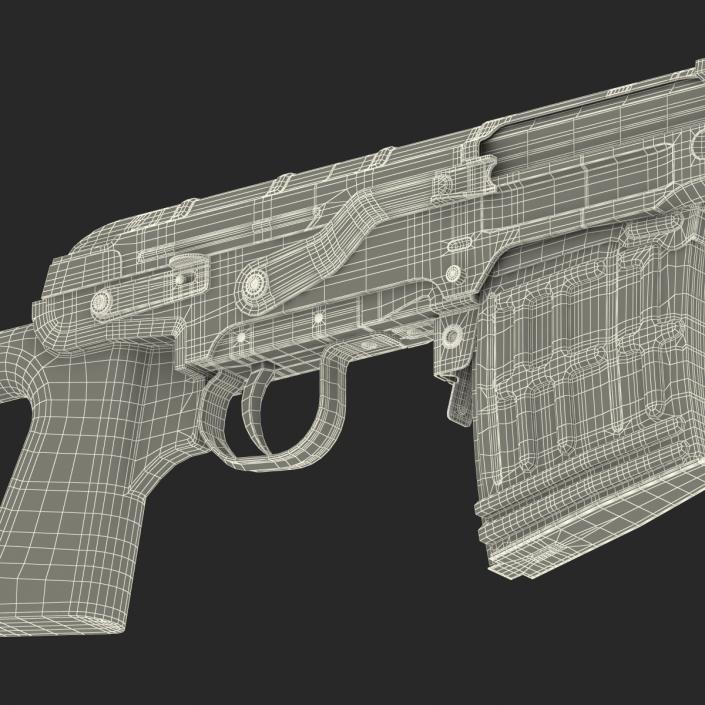 Dragunov Sniper Rifle SVD 2 3D