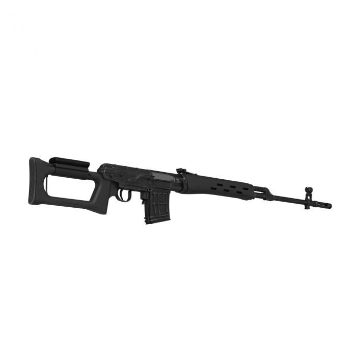 Dragunov Sniper Rifle SVD 2 3D