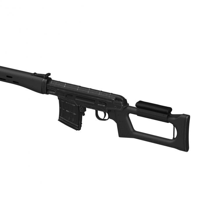 Dragunov Sniper Rifle SVD 2 3D