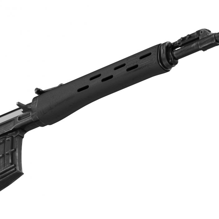 Dragunov Sniper Rifle SVD 2 3D