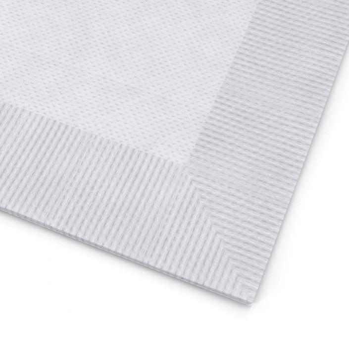 3D Beverage Napkin White