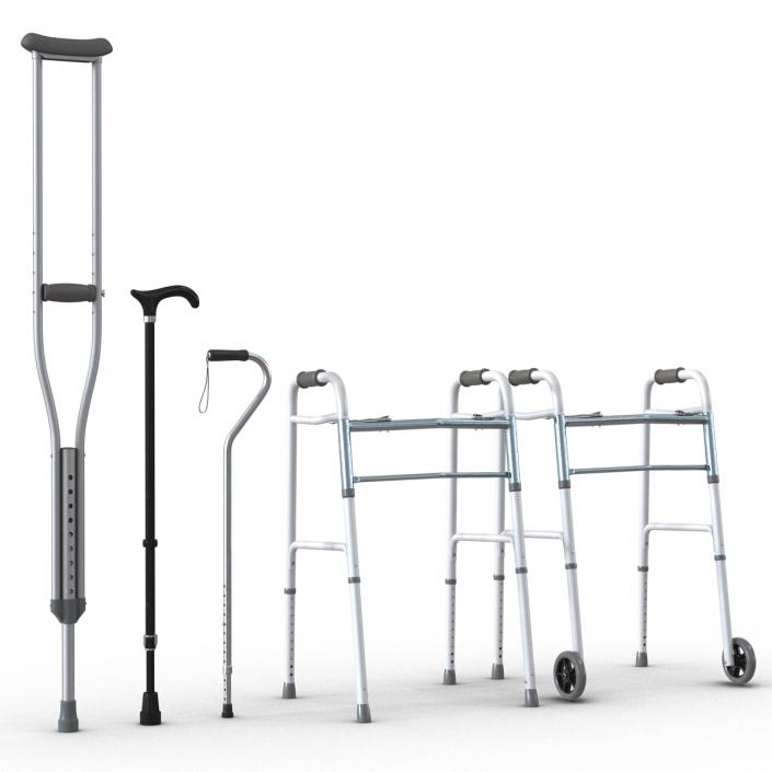 Mobility Aids Collection 3D model