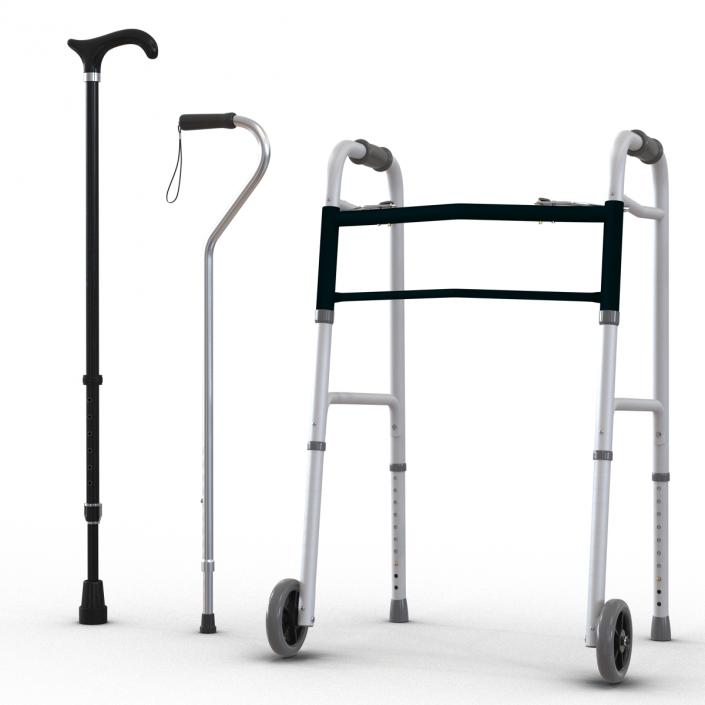 Mobility Aids Collection 3D model