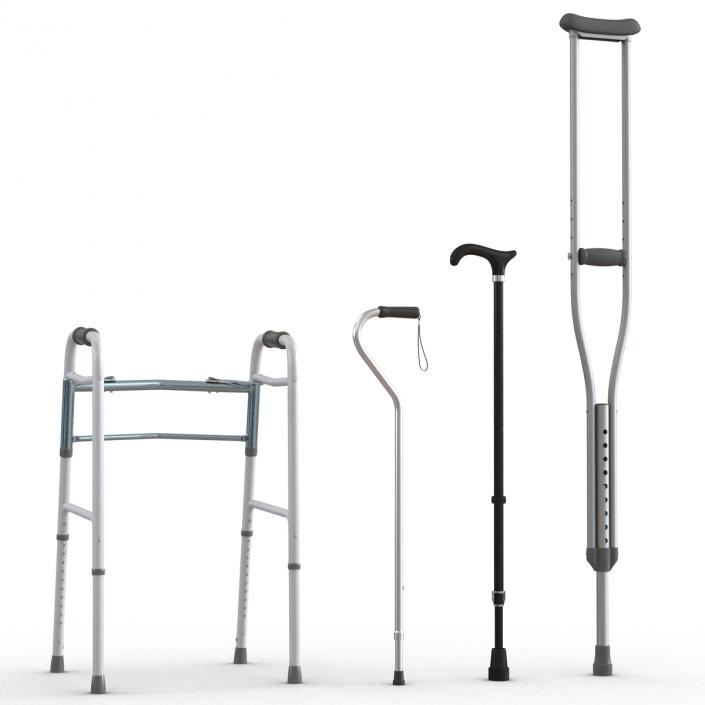 Mobility Aids Collection 3D model