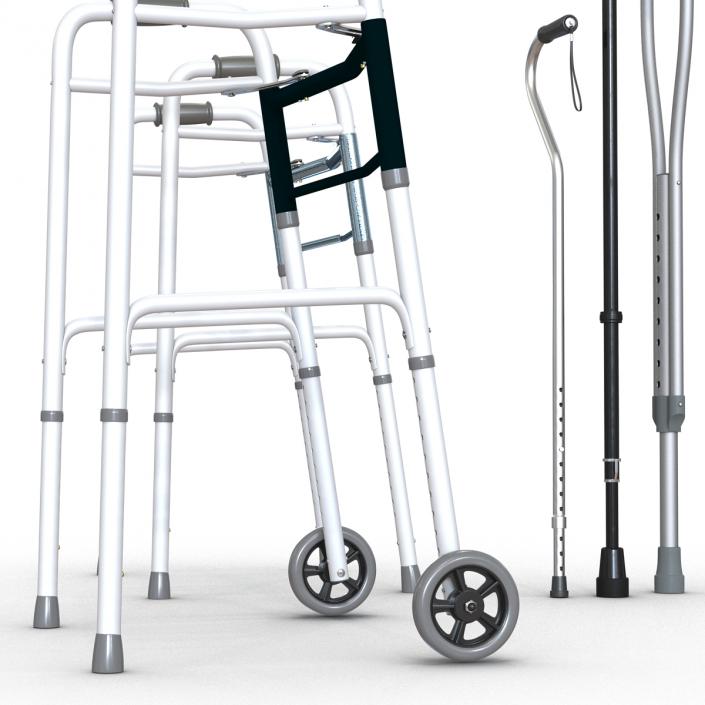 Mobility Aids Collection 3D model