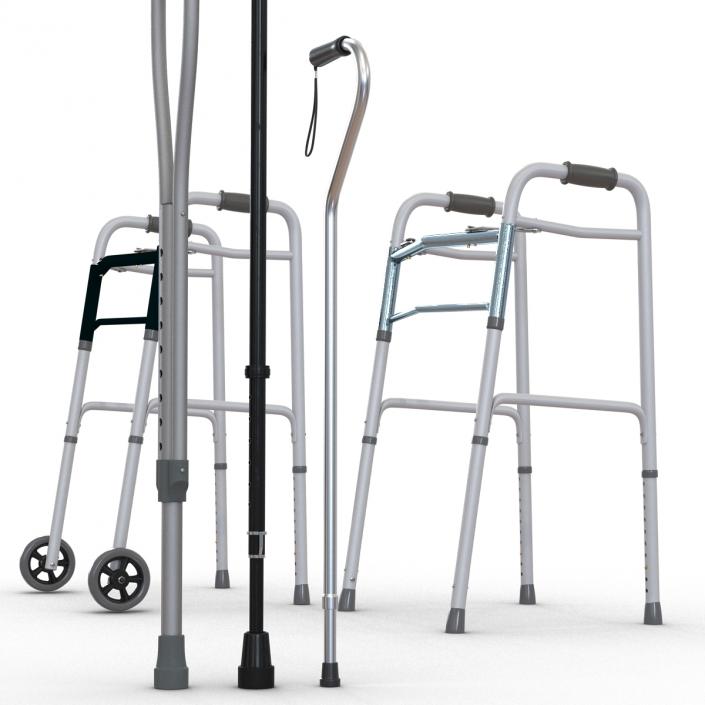 Mobility Aids Collection 3D model