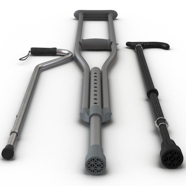 Mobility Aids Collection 3D model