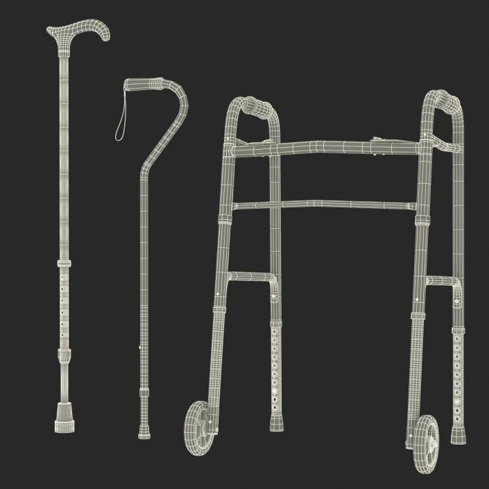 Mobility Aids Collection 3D model