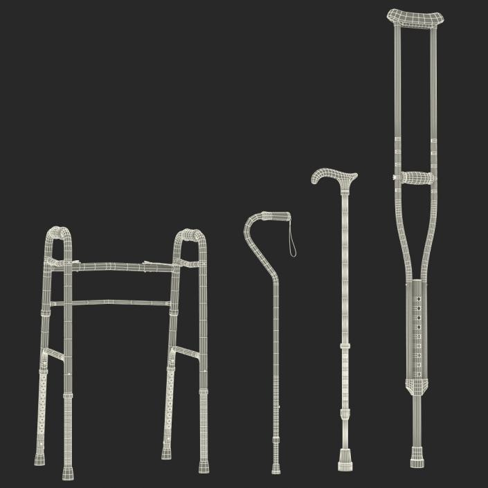 Mobility Aids Collection 3D model