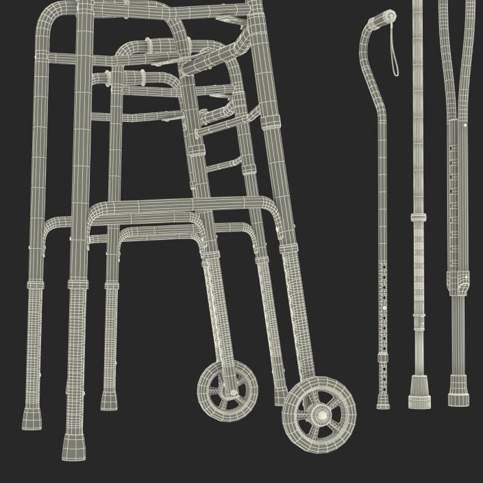 Mobility Aids Collection 3D model