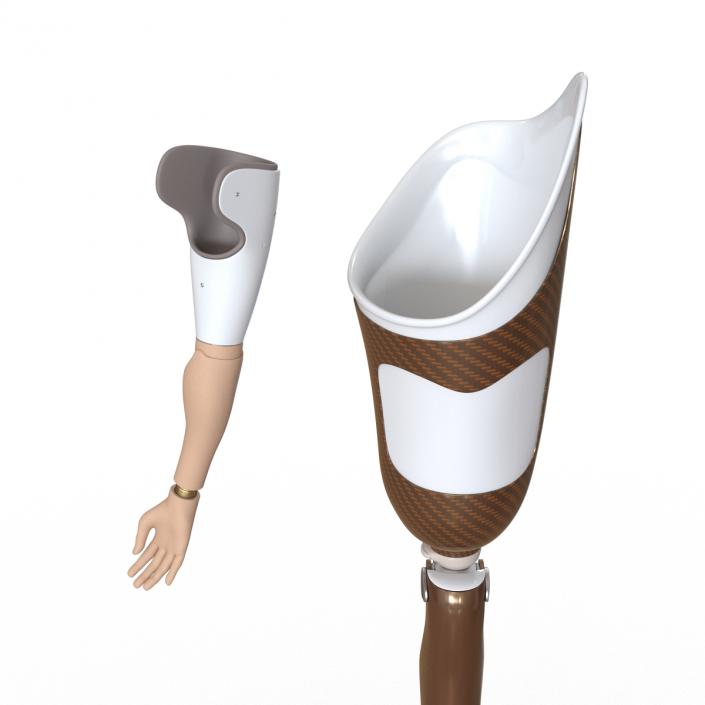 3D Prosthetic Leg and Arm Collection model