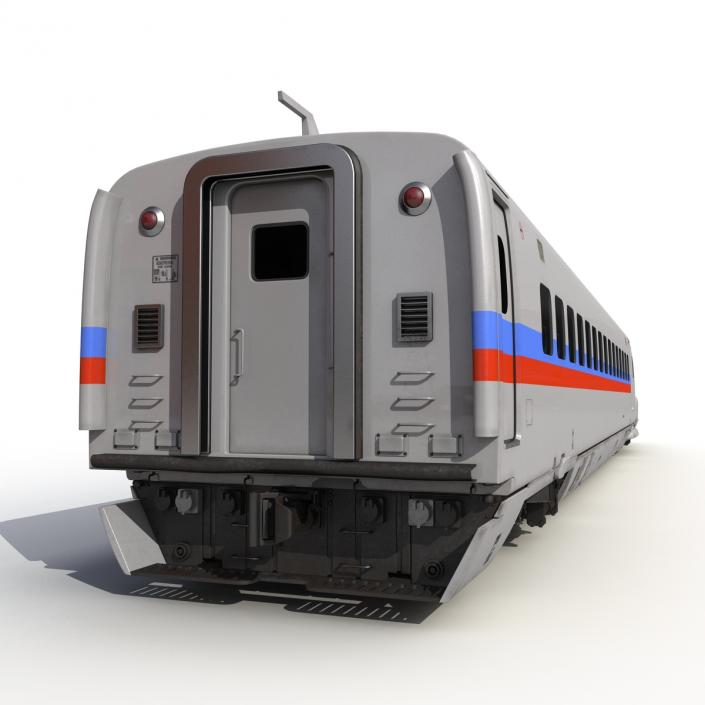 3D model Speed Train Locomotive Generic