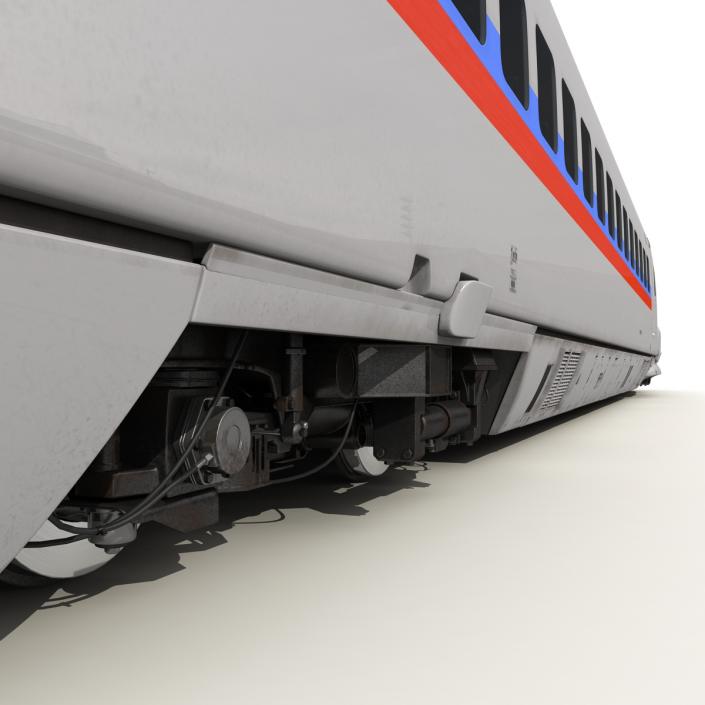 3D model Speed Train Locomotive Generic