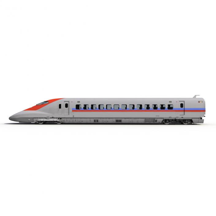 3D model Speed Train Locomotive Generic